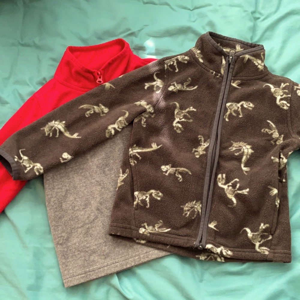 2 Fleece Sweaters